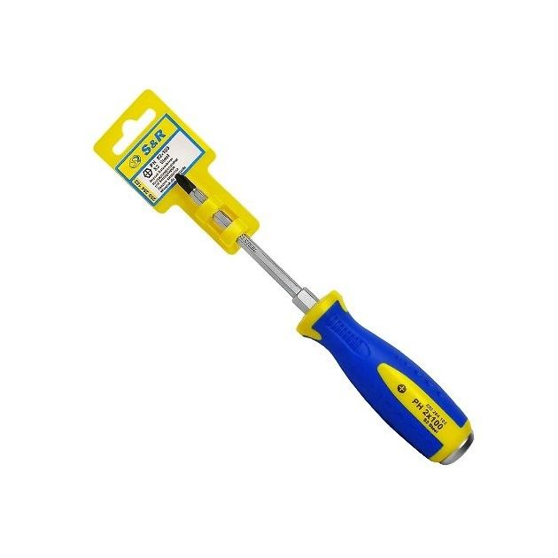Отвертка S&R PH2x100 мм ударная, фото , изображение 7 | SNABZHENIE.com.ua Отвертка S&R PH2x100 мм ударная, фото , изображение 7 | SNABZHENIE.com.ua