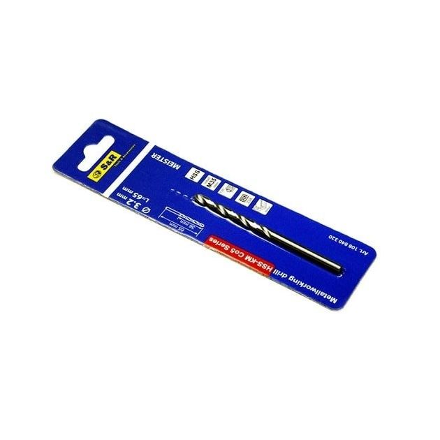 Сверло по металлу S&R Meister KM HSS 3.2x36х65 мм, фото , изображение 10 | SNABZHENIE.com.ua Сверло по металлу S&R Meister KM HSS 3.2x36х65 мм, фото , изображение 10 | SNABZHENIE.com.ua