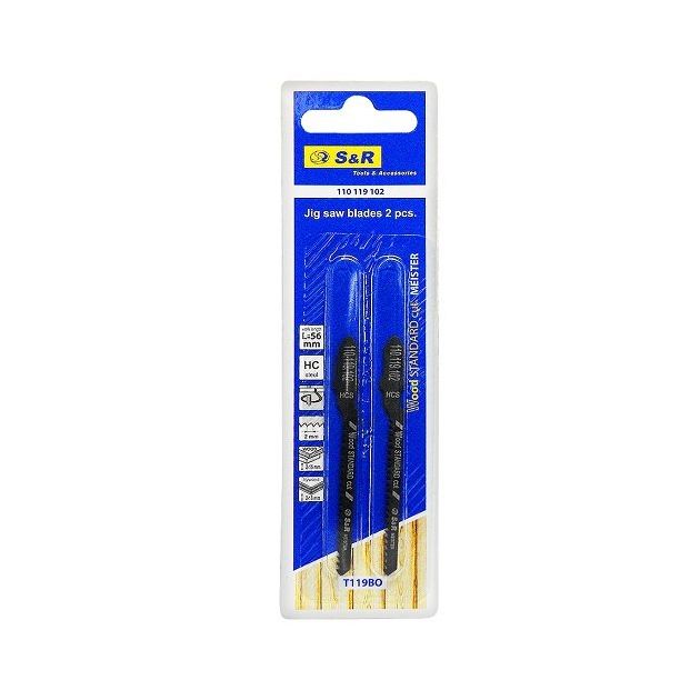 Пильне полотно S&R Meister T119BO 2шт., фото  | SNABZHENIE.com.ua