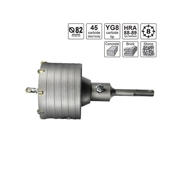 Коронка пустотелая S&R 82x70 мм, фото , изображение 8 | SNABZHENIE.com.ua