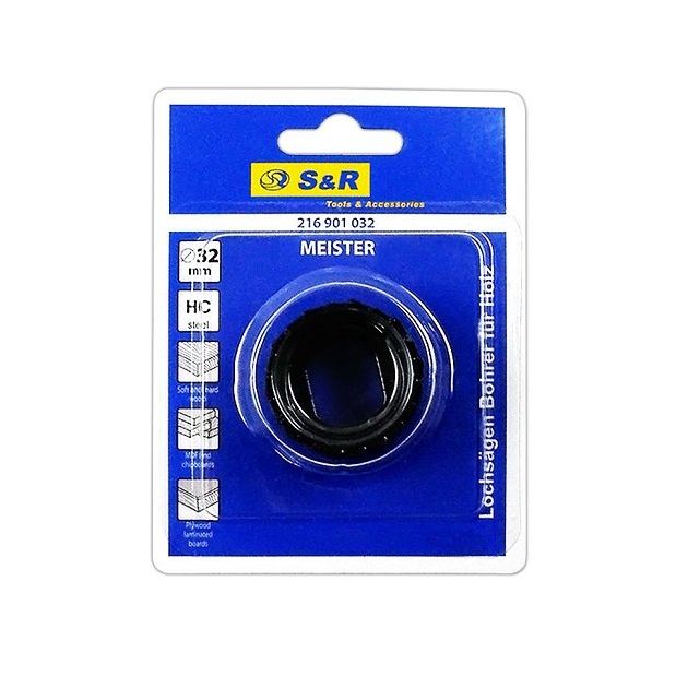 Кольцевая пила S&R Meister по дереву 32 мм, фото , изображение 2 | SNABZHENIE.com.ua Кольцевая пила S&R Meister по дереву 32 мм, фото , изображение 2 | SNABZHENIE.com.ua