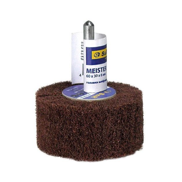 Шлифовальная головка S&R 60х30х6 180з из нетканого материала, фото  | SNABZHENIE.com.ua