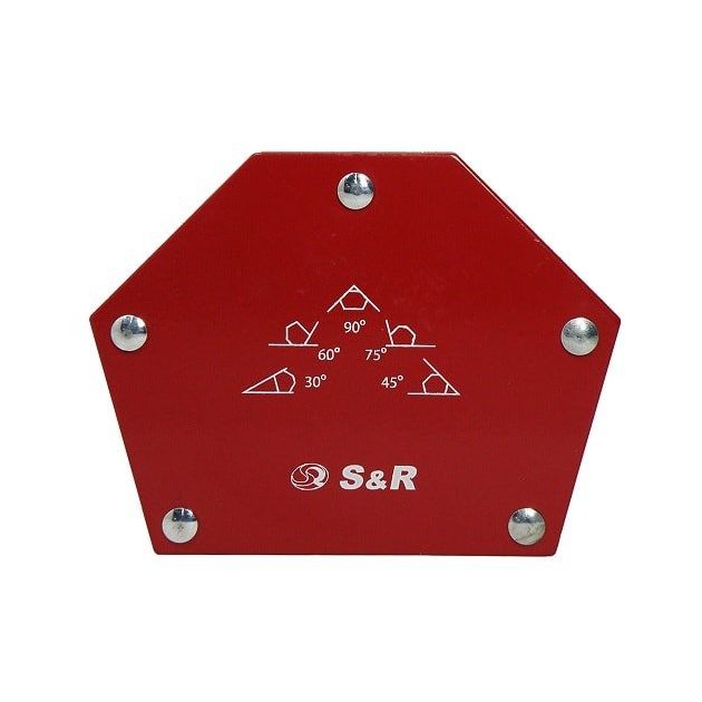 Магнитный угольник для сварки S&R 5-угольный 30-90°, фото  | SNABZHENIE.com.ua