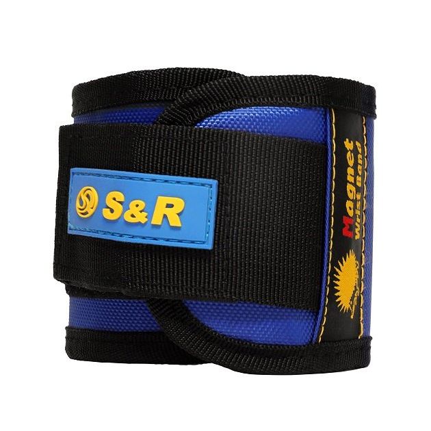 Магнітний браслет на руку тканевий S&R + бита SL6 х PH2, фото , зображення 5 | SNABZHENIE.com.ua Магнітний браслет на руку тканевий S&R + бита SL6 х PH2, фото , зображення 5 | SNABZHENIE.com.ua