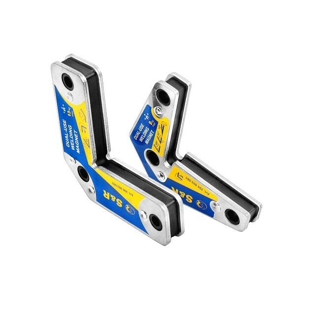 Набор сварочных магнитов S&R 2шт. (9кг и 13кг), фото  | SNABZHENIE.com.ua
