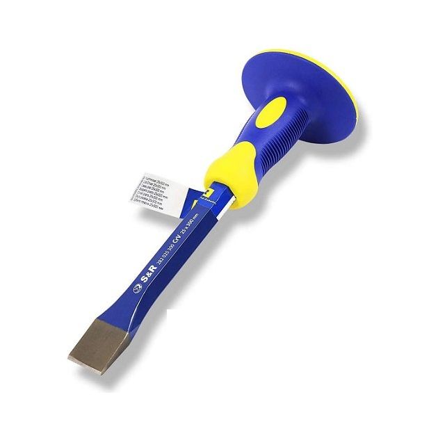 Зубило ручное S&R 25х300 мм, фото  | SNABZHENIE.com.ua