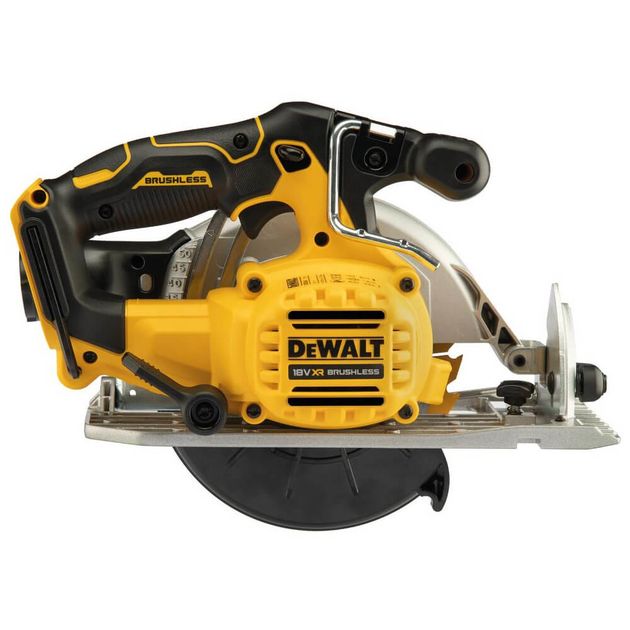 Пила дискова акумуляторна безщіткова DeWALT DCS565NT, фото , зображення 3 | SNABZHENIE.com.ua Пила дискова акумуляторна безщіткова DeWALT DCS565NT, фото , зображення 3 | SNABZHENIE.com.ua