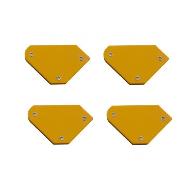 Набір з 4 магнітних фіксаторів для зварювальних робіт Denzel, фото , зображення 2 | SNABZHENIE.com.ua