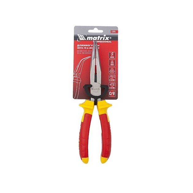 Изогнутые длинногубцы Insulated, 200 мм, Matrix Professional, фото , изображение 2 | SNABZHENIE.com.ua Изогнутые длинногубцы Insulated, 200 мм, Matrix Professional, фото , изображение 2 | SNABZHENIE.com.ua