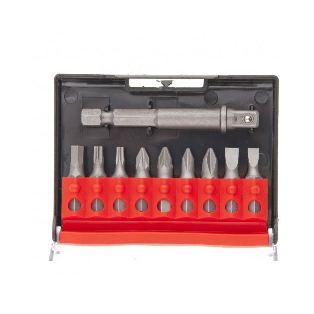 Отвертка с Т-образной ручкой и битами, 20 шт, CrV Matrix, фото , изображение 3 | SNABZHENIE.com.ua