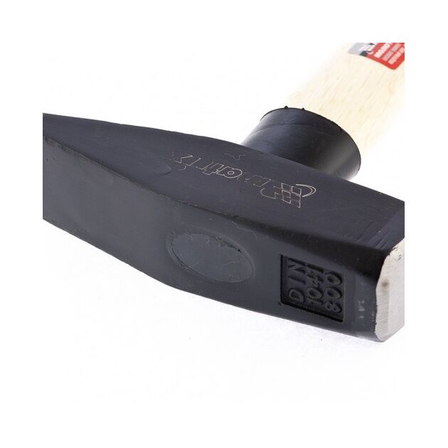 Слесарный молоток 800 г, квадратный боек, деревянная рукоятка Matrix, фото , изображение 2 | SNABZHENIE.com.ua