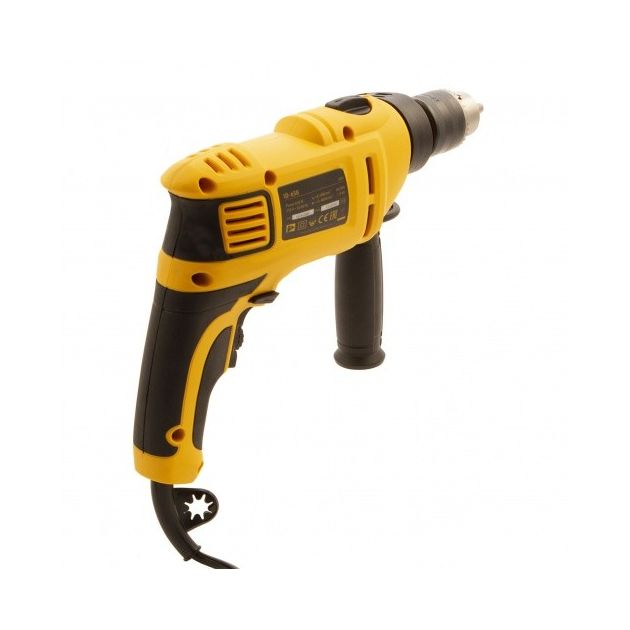Дрель ударная Denzel ID-650, 650 Вт, 0-3000 об/мин, 48000 уд/мин, фото , изображение 2 | SNABZHENIE.com.ua