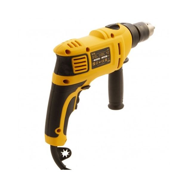 Ударная дрель Denzel ID-750, 750 Вт, 0-3000 об/мин, 48000 уд/мин, фото , изображение 2 | SNABZHENIE.com.ua