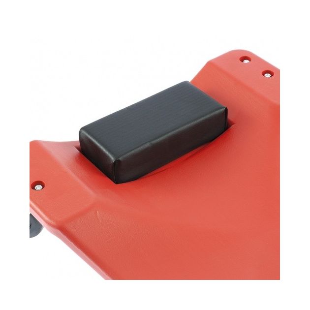 Лежак ремонтний на шести колесах, 1000 х 475 х 128 мм, пластиковий Matrix, фото , зображення 4 | SNABZHENIE.com.ua