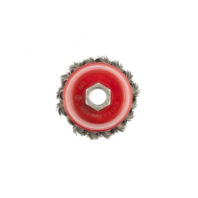 Щетка чашка М14 65 мм, крученая проволока 0,35 мм Matrix, фото , изображение 3 | SNABZHENIE.com.ua