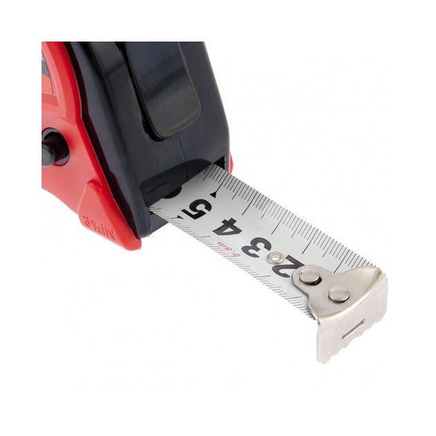 Рулетка Matrix Rubber, 7,5 м х 25 мм, обрезиненный корпус, фото , изображение 4 | SNABZHENIE.com.ua