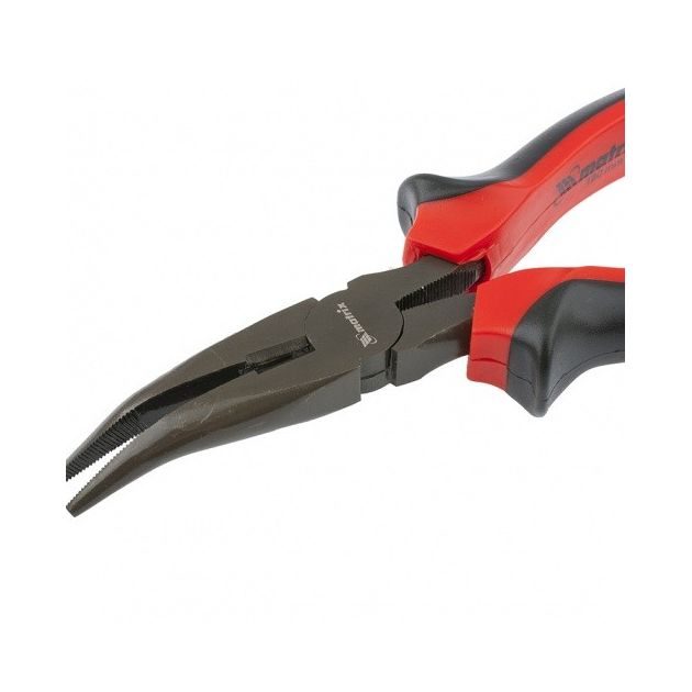 Изогнутые длинногубцы Black Nickel, 160 мм, двухкомпонентные, фото , изображение 4 | SNABZHENIE.com.ua