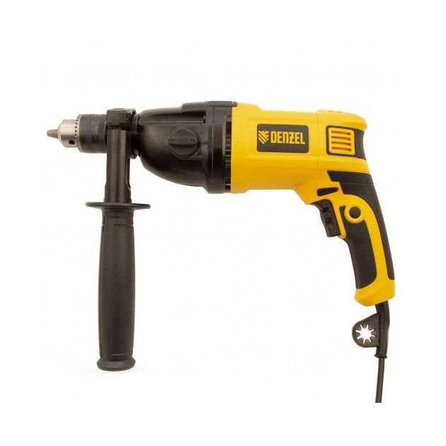Дрель ударна Denzel ID-1050-2, 1050 Вт, фото , зображення 3 | SNABZHENIE.com.ua