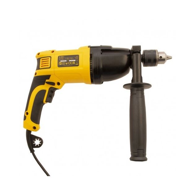 Дрель ударна Denzel ID-1050-2, 1050 Вт, фото , зображення 4 | SNABZHENIE.com.ua