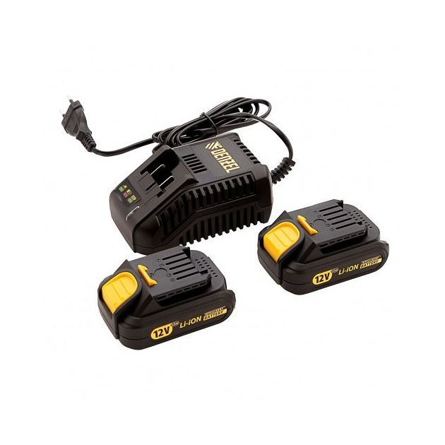 Дрель-шуруповерт акумуляторна CDL-IB-12-02, Li-Ion, 12 В, 1,5 А*ч, 2 акумулятори Denzel, фото , зображення 3 | SNABZHENIE.com.ua