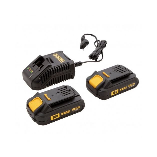 Дрель-шуруповерт акумуляторна CDL-IB-18-02, Li-Ion, 18 В, 1,5 А*г, 2 акумулятори Denzel, фото , зображення 8 | SNABZHENIE.com.ua