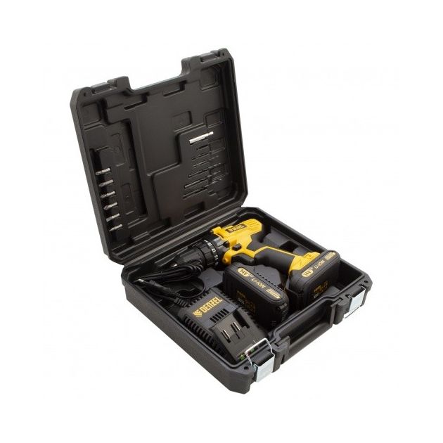 Дрель-шуруповерт акумуляторна CDL-IB-14-02, Li-Ion, 14 В, 1,5 А*ч, 2 акумулятора Denzel, фото , зображення 9 | SNABZHENIE.com.ua