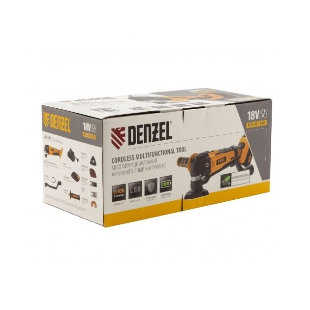Многофункціональний акумуляторний інструмент MTL-IB-18-02, Li-Ion, 18 В, 1.5 А*год Denzel, фото , зображення 12 | SNABZHENIE.com.ua
