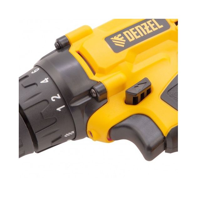 Дрель-шуруповерт акумуляторна CDL-IB-12-02, Li-Ion, 12 В, 1,5 А*ч, 2 акумулятори Denzel, фото , зображення 13 | SNABZHENIE.com.ua