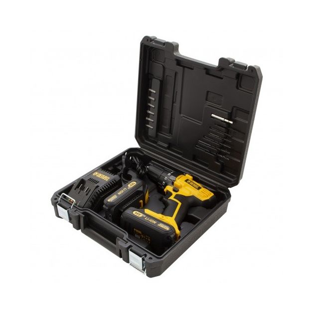 Дрель-шуруповерт акумуляторна CDL-IB-14-02, Li-Ion, 14 В, 1,5 А*ч, 2 акумулятора Denzel, фото , зображення 10 | SNABZHENIE.com.ua