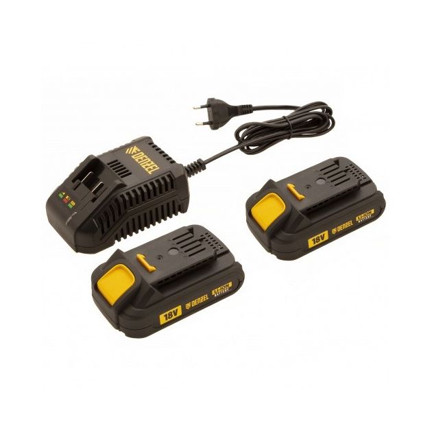 Дрель-шуруповерт акумуляторна з безщітковим двигуном BLDL-IB-18-02, Li-Ion, 18 В, 1,5 А/ч, 2 акумулятора Denzel, фото , зображення 15 | SNABZHENIE.com.ua