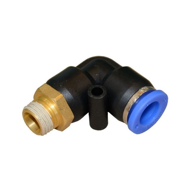 Цанговый фитинг Г-обр. для шлангов PU/PR 4ммX1/8 AIRKRAFT SPL04-01, фото  | SNABZHENIE.com.ua