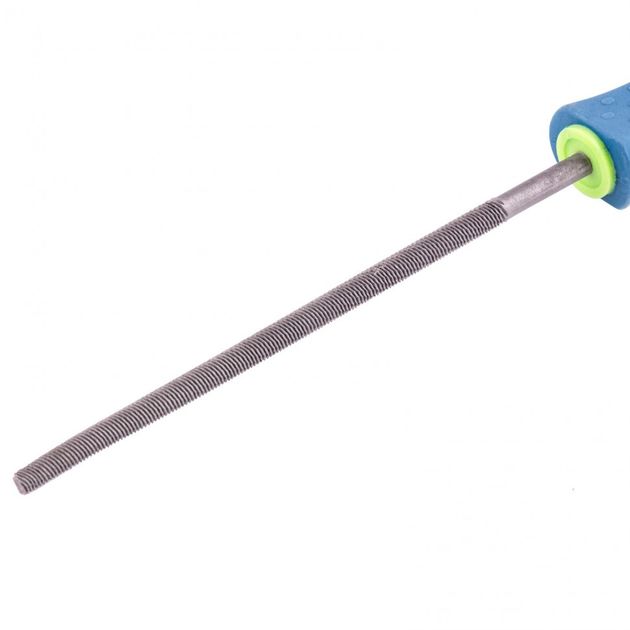 Напильник круглий 150 мм, двокомпонентна рукоятка, №2 Сибртех, фото , зображення 2 | SNABZHENIE.com.ua Напильник круглий 150 мм, двокомпонентна рукоятка, №2 Сибртех, фото , зображення 2 | SNABZHENIE.com.ua