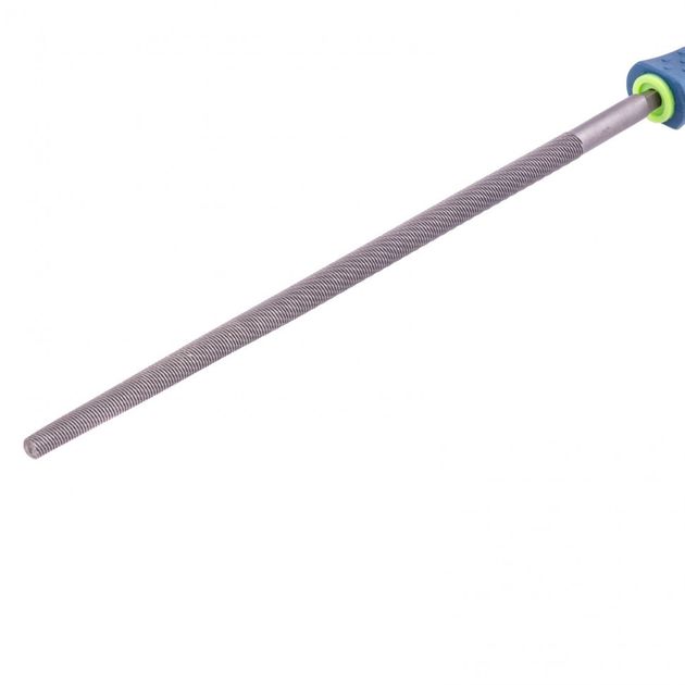 Напильник круглий, 250 мм, двокомпонентна рукоятка, №2 Сибртех, фото , зображення 2 | SNABZHENIE.com.ua Напильник круглий, 250 мм, двокомпонентна рукоятка, №2 Сибртех, фото , зображення 2 | SNABZHENIE.com.ua