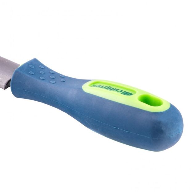 Напильник полукруглий 250 мм, двокомпонентна рукоятка, №2 Сибртех, фото , зображення 3 | SNABZHENIE.com.ua Напильник полукруглий 250 мм, двокомпонентна рукоятка, №2 Сибртех, фото , зображення 3 | SNABZHENIE.com.ua