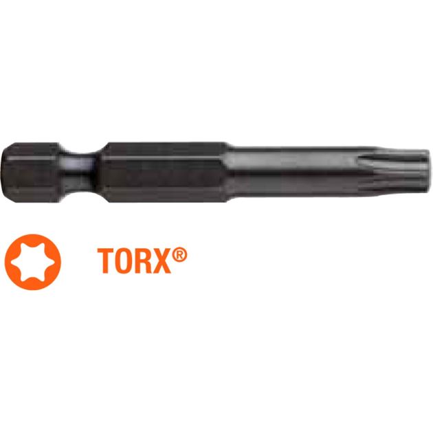 Насадка TORX T10 x 50 мм подовжена, упак. 5 шт., фото  | SNABZHENIE.com.ua
