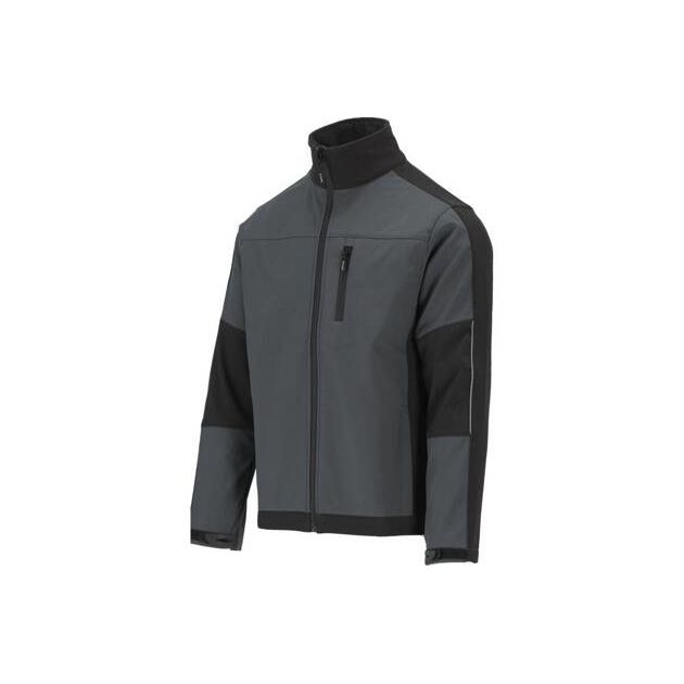 Куртка рабочая SOFTSHELL YATO XXXL, черно-серая, 3 кармана, фото  | SNABZHENIE.com.ua