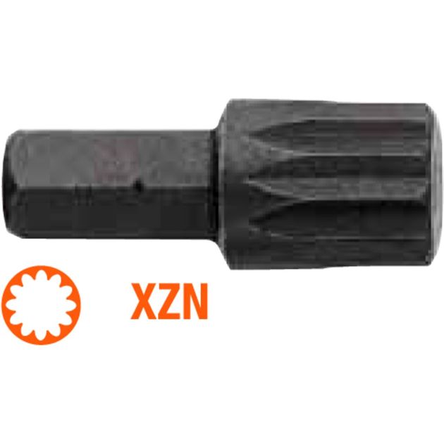Насадка викруткова USH Industry XZN6 25 мм, упаковка 5 шт., фото  | SNABZHENIE.com.ua