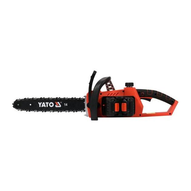 Аккумуляторная цепная пила YATO 36 В, шина 14" (без аккумулятора), фото  | SNABZHENIE.com.ua