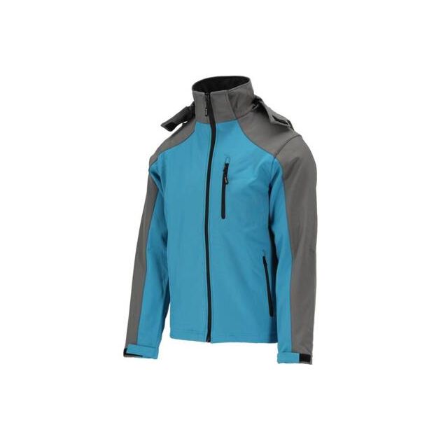 Куртка рабочая SOFTSHELL YATO XL, сине-серая, 3 кармана, фото  | SNABZHENIE.com.ua