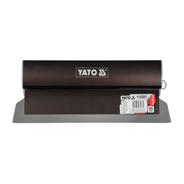 Шпатель YATO для финишной шпаклевки, 400 мм, сменное лезвие, фото  | SNABZHENIE.com.ua