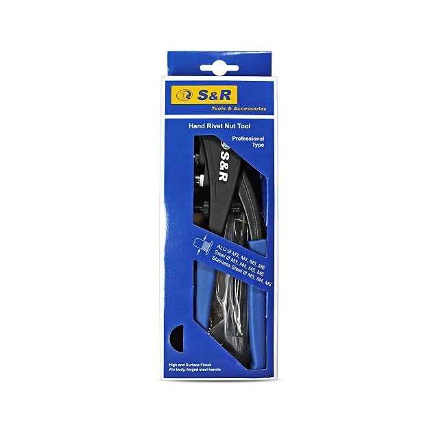 Заклепочник S&R 284404904 для різьбових заклепок M3-M6, фото , зображення 5 | SNABZHENIE.com.ua Заклепочник S&R 284404904 для різьбових заклепок M3-M6, фото , зображення 5 | SNABZHENIE.com.ua