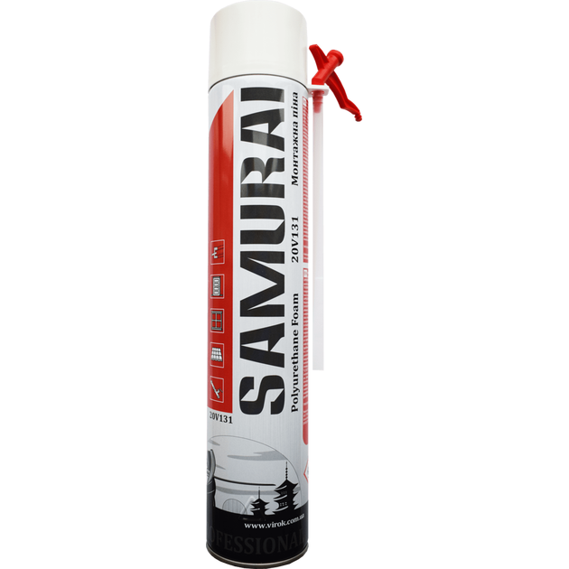Пена для бритья SAMURAI Premium Foam 765ml UKR, 890г, фото  | SNABZHENIE.com.ua