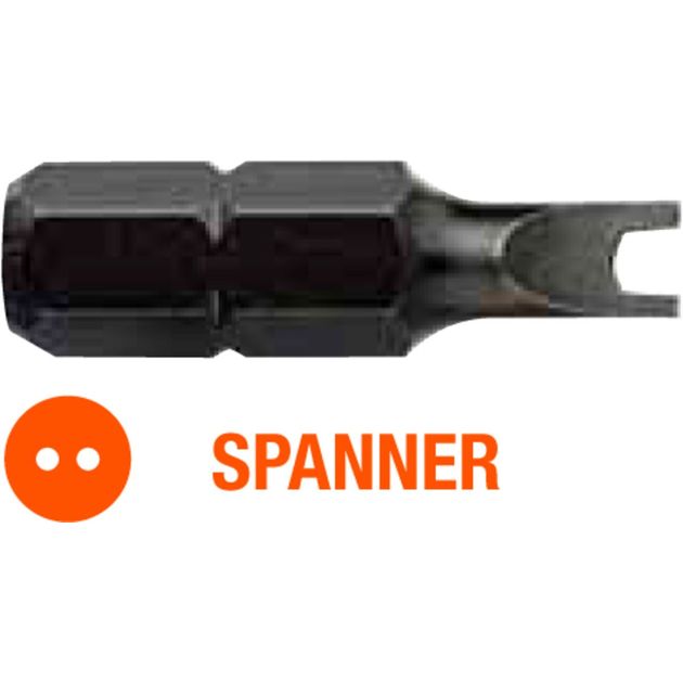 Насадка викруткова USH Industry SPANNER SP8 x 25 мм, уп. 5 шт., фото  | SNABZHENIE.com.ua