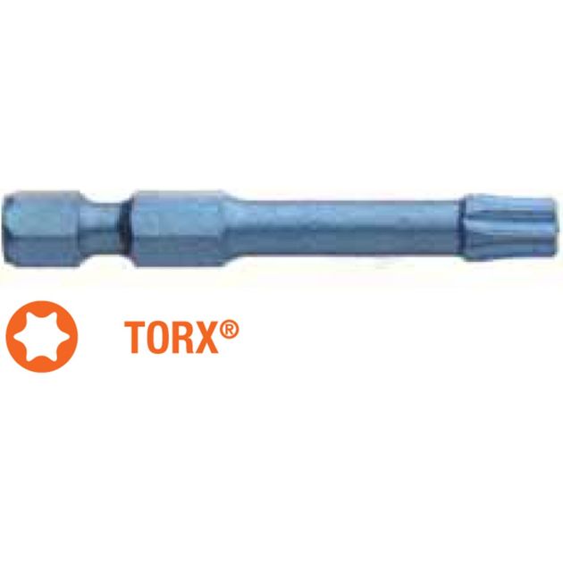 Насадка ударная TORX T30 x 50 мм, подовжена, уп. 5 шт., фото  | SNABZHENIE.com.ua