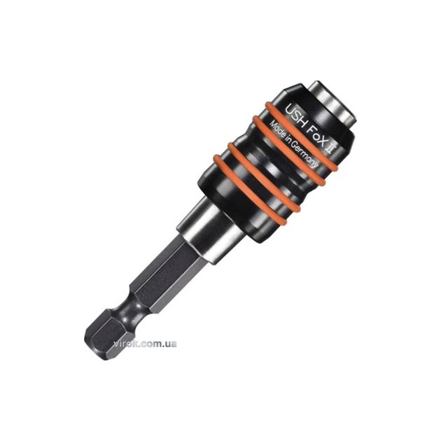 Тримач магнітний насадок викруткових USH FoXII 1/4", L=74 мм, фото  | SNABZHENIE.com.ua
