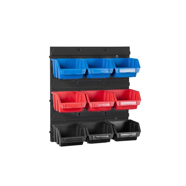 Настінний органайзер з лотками 9 штук (345 x 385 x 90), фото , зображення 2 | SNABZHENIE.com.ua Настінний органайзер з лотками 9 штук (345 x 385 x 90), фото , зображення 2 | SNABZHENIE.com.ua