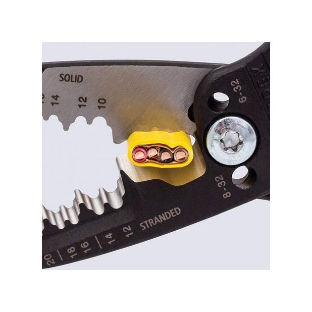 Багатофункціональні кліщі для електромонтажних робіт KNIPEX  13 72 8, фото , изображение 5 | SNABZHENIE.com.ua