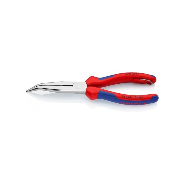 Плоскі круглогубці з ріжучими крайками KNIPEX 26 25 200, фото  | SNABZHENIE.com.ua