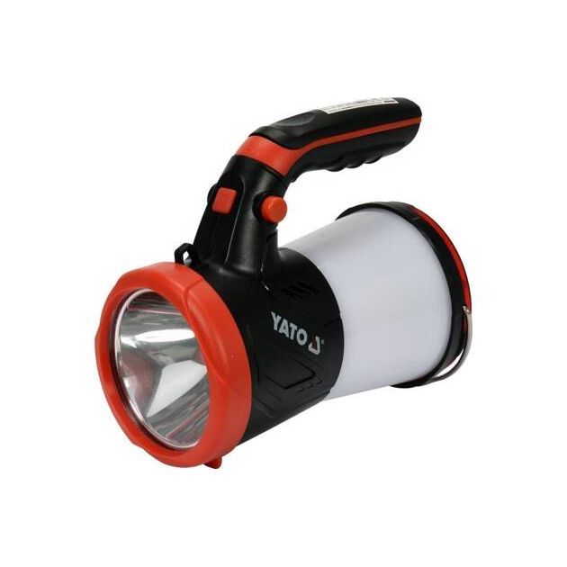 Ліхтар YATO LED, акумулятор Li-Ion 3.7 В, 15 Вт, 600-1200 Лм, USB, фото  | SNABZHENIE.com.ua