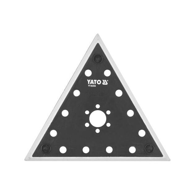Насадка треугольная для шлифмашины YT-82350 YATO, 280 мм, фото  | SNABZHENIE.com.ua